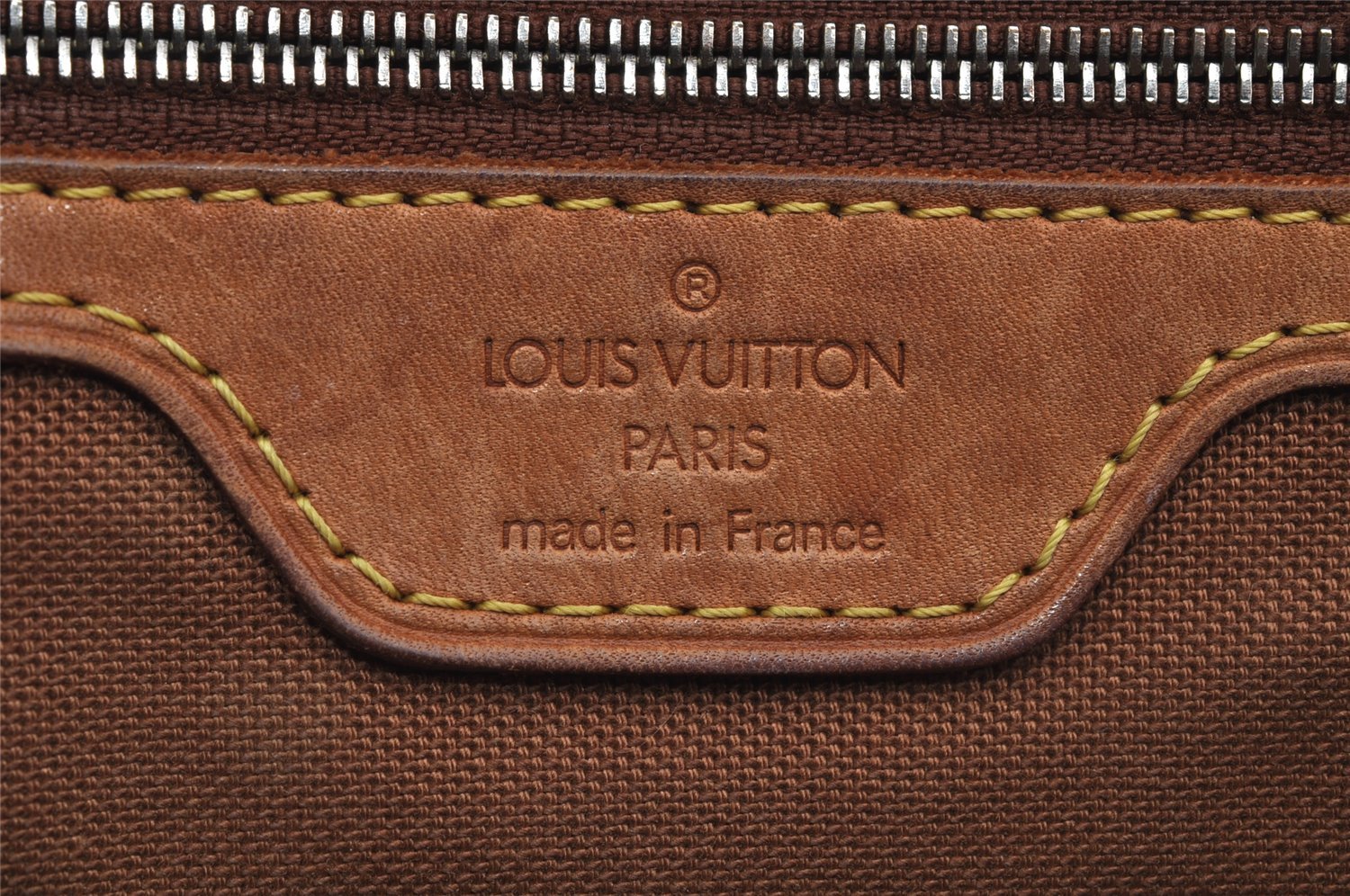 Authentic Louis Vuitton Monogram Cabas Piano Shoulder Tote Bag M51148 Junk 6364I