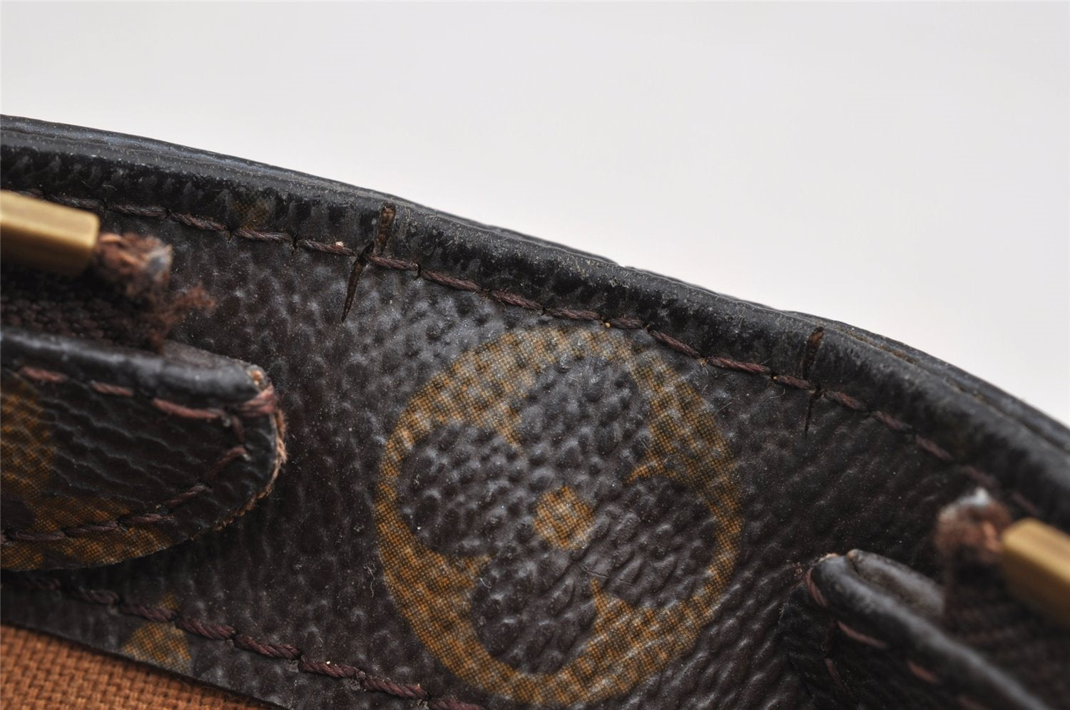 Authentic Louis Vuitton Monogram Cabas Piano Shoulder Tote Bag M51148 Junk 6364I