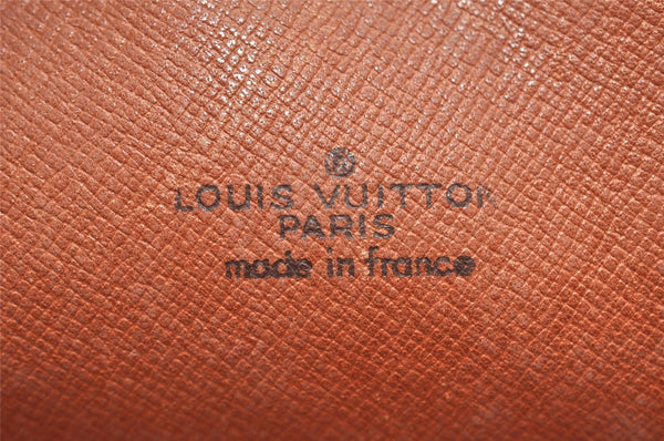 Authentic Louis Vuitton Monogram Danube MM Shoulder Cross Bag M45264 LV 6365I