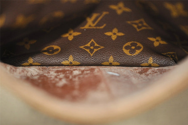 Authentic Louis Vuitton Monogram Danube MM Shoulder Cross Bag M45264 LV 6365I