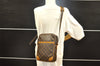 Authentic Louis Vuitton Monogram Danube MM Shoulder Cross Bag M45264 LV 6365I