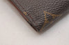 Authentic Louis Vuitton Monogram M61652 Porte Monnaie Billet Carte Credit 6365J