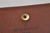 Authentic Louis Vuitton Monogram M61652 Porte Monnaie Billet Carte Credit 6365J