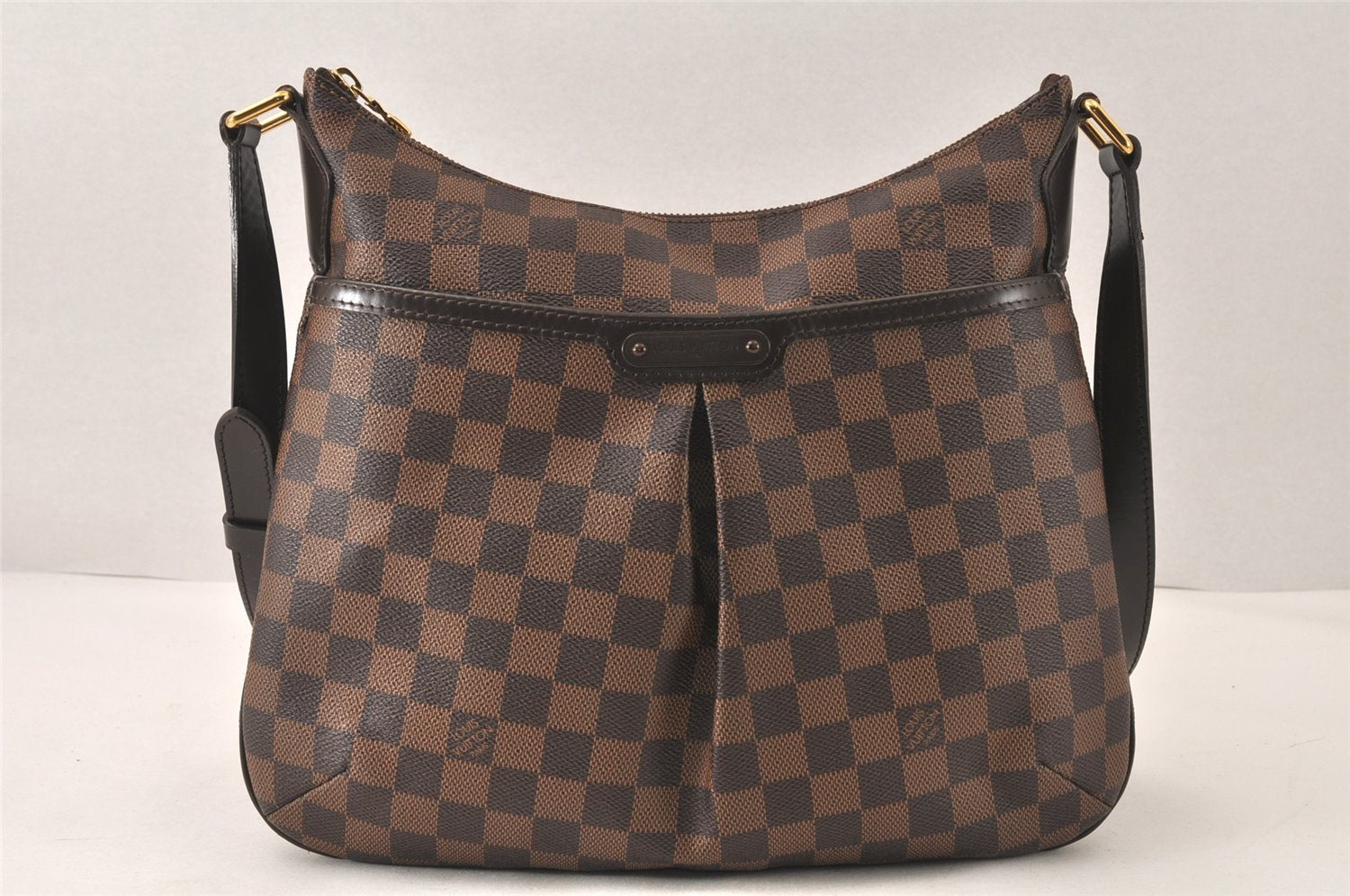 Authentic Louis Vuitton Damier Bloomsbury PM Shoulder Cross Bag N42251 LV 6365K