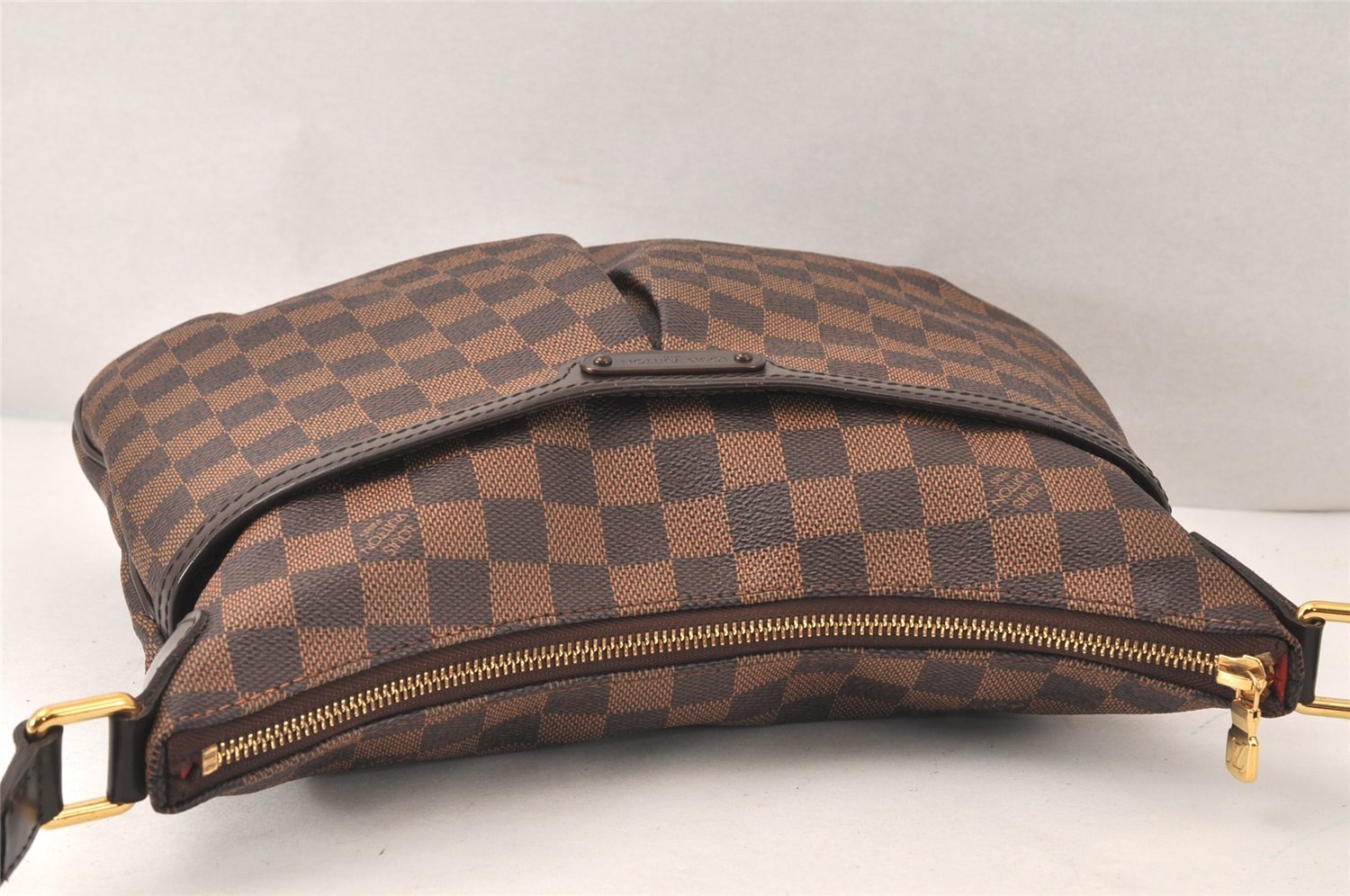 Authentic Louis Vuitton Damier Bloomsbury PM Shoulder Cross Bag N42251 LV 6365K