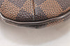 Authentic Louis Vuitton Damier Bloomsbury PM Shoulder Cross Bag N42251 LV 6365K