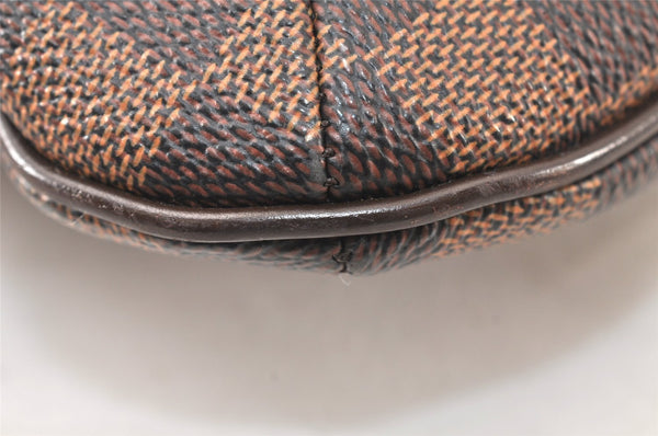 Authentic Louis Vuitton Damier Bloomsbury PM Shoulder Cross Bag N42251 LV 6365K