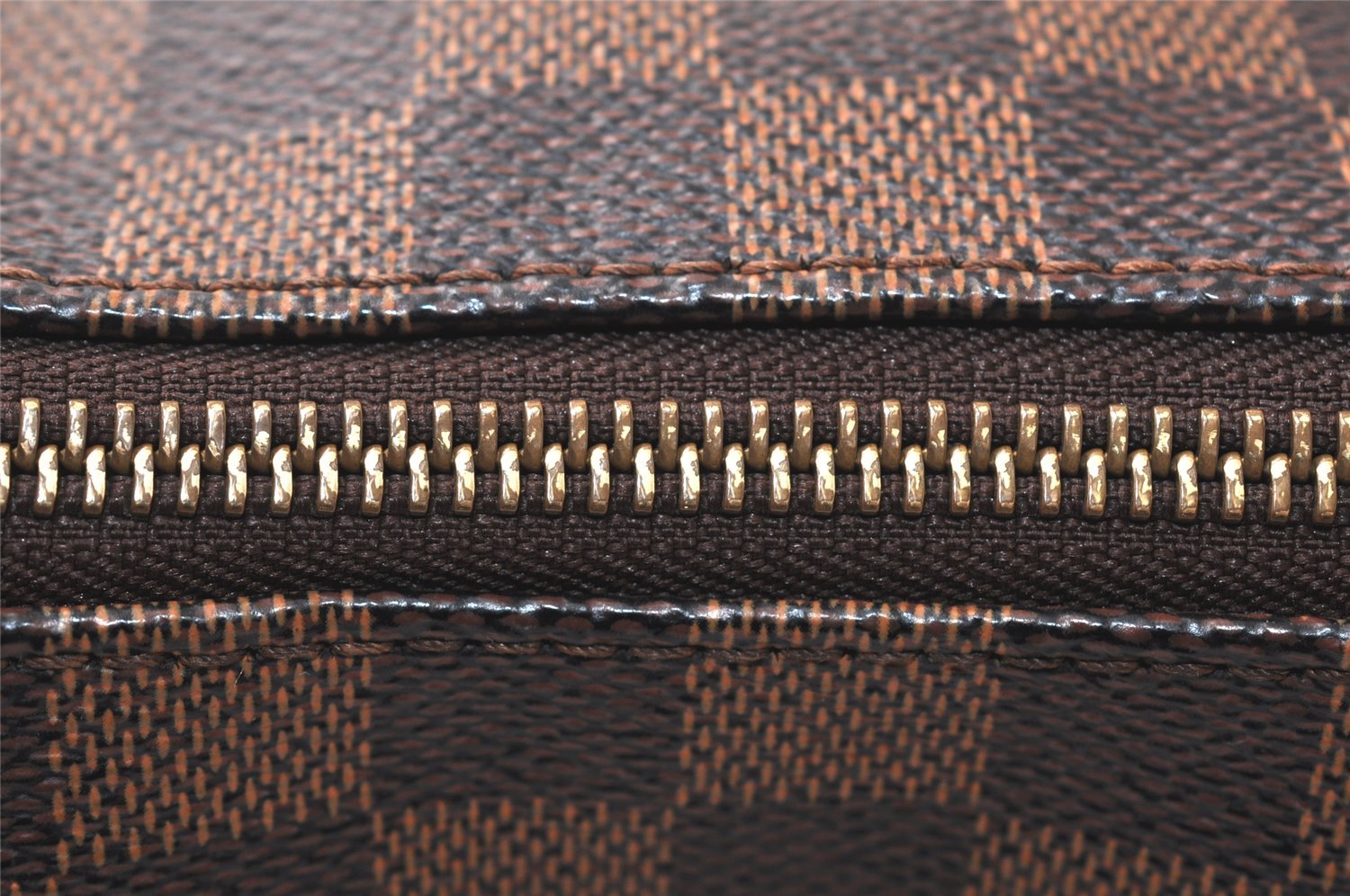 Authentic Louis Vuitton Damier Bloomsbury PM Shoulder Cross Bag N42251 LV 6365K