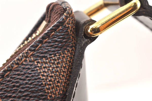 Authentic Louis Vuitton Damier Bloomsbury PM Shoulder Cross Bag N42251 LV 6365K