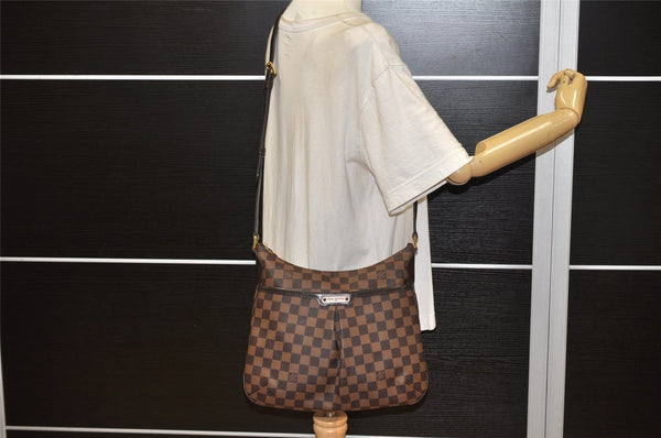 Authentic Louis Vuitton Damier Bloomsbury PM Shoulder Cross Bag N42251 LV 6365K