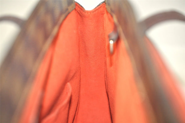 Authentic Louis Vuitton Damier Parioli PM Shoulder Tote Bag N51123 LV 6366I