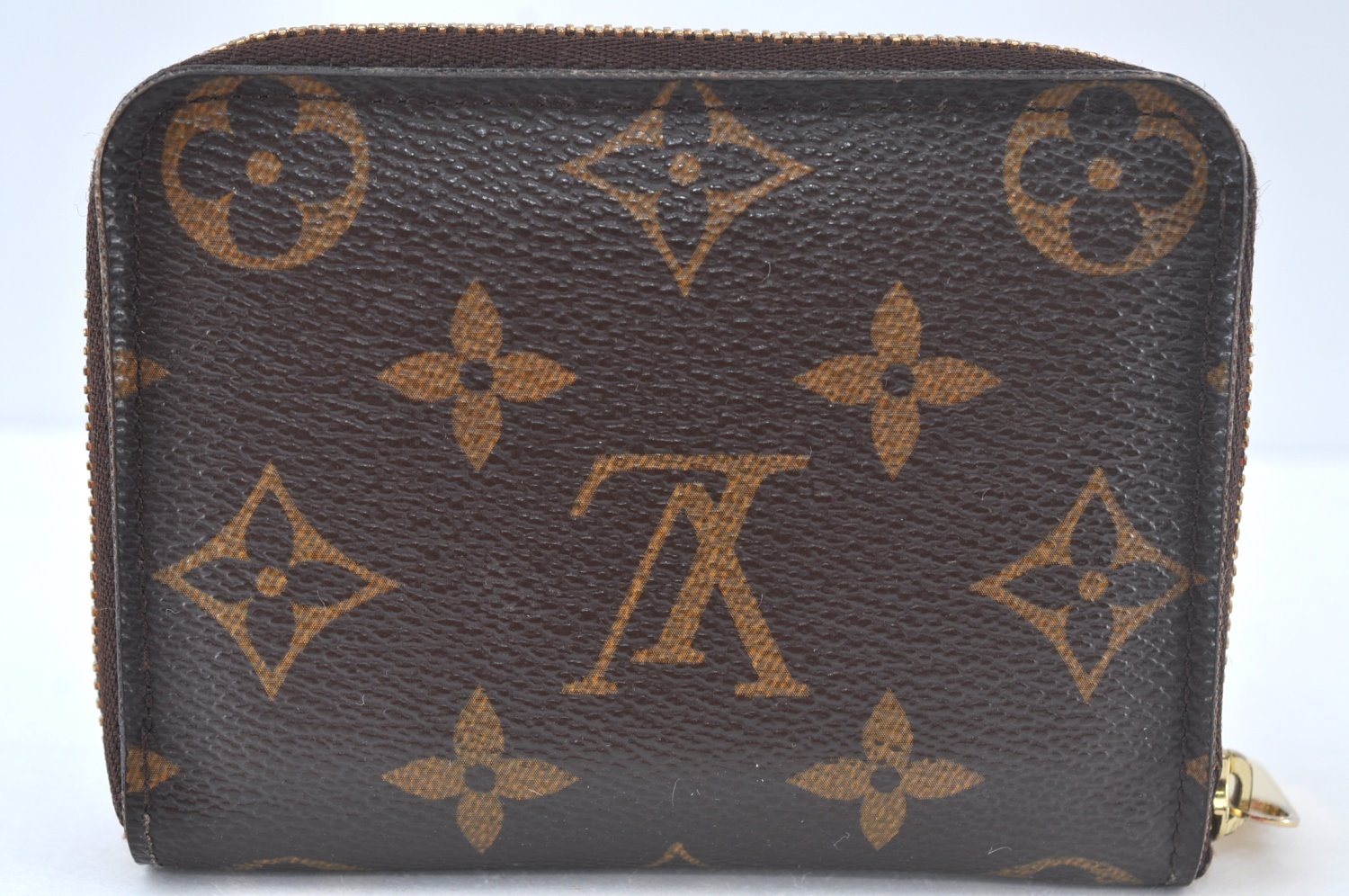 Authentic Louis Vuitton Monogram Zippy Coin Purse Case M60067 LV Box 6366J
