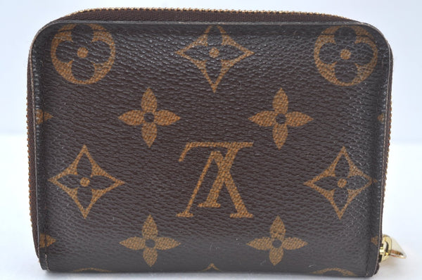 Authentic Louis Vuitton Monogram Zippy Coin Purse Case M60067 LV Box 6366J