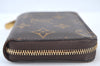 Authentic Louis Vuitton Monogram Zippy Coin Purse Case M60067 LV Box 6366J