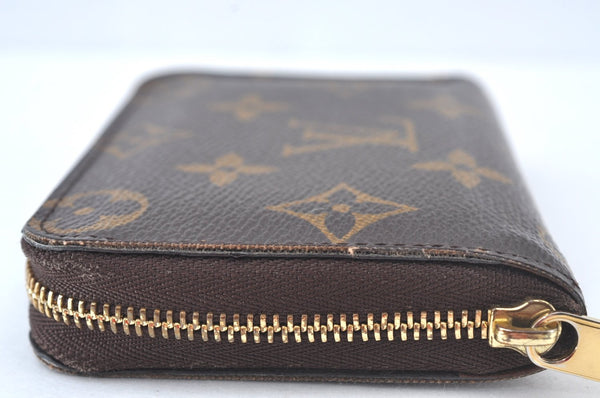 Authentic Louis Vuitton Monogram Zippy Coin Purse Case M60067 LV Box 6366J