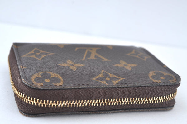Authentic Louis Vuitton Monogram Zippy Coin Purse Case M60067 LV Box 6366J