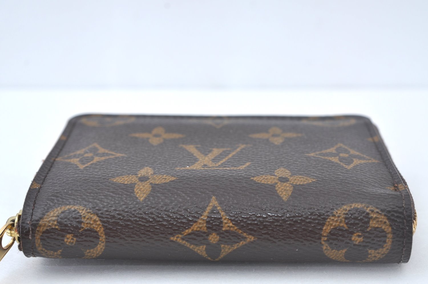 Authentic Louis Vuitton Monogram Zippy Coin Purse Case M60067 LV Box 6366J