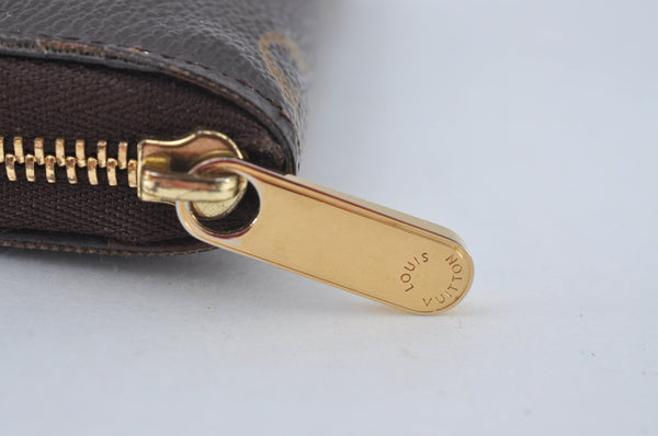 Authentic Louis Vuitton Monogram Zippy Coin Purse Case M60067 LV Box 6366J