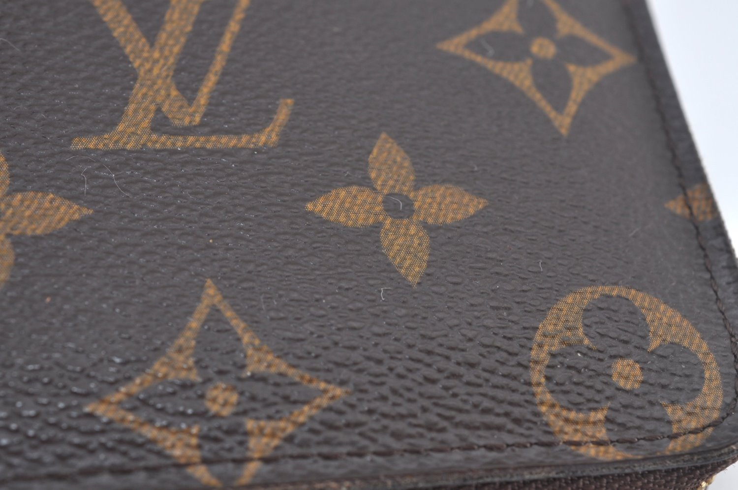 Authentic Louis Vuitton Monogram Zippy Coin Purse Case M60067 LV Box 6366J