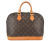 Authentic Louis Vuitton Monogram Alma Hand Bag Purse M51130 LV 6366K