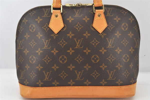 Authentic Louis Vuitton Monogram Alma Hand Bag Purse M51130 LV 6366K
