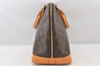 Authentic Louis Vuitton Monogram Alma Hand Bag Purse M51130 LV 6366K