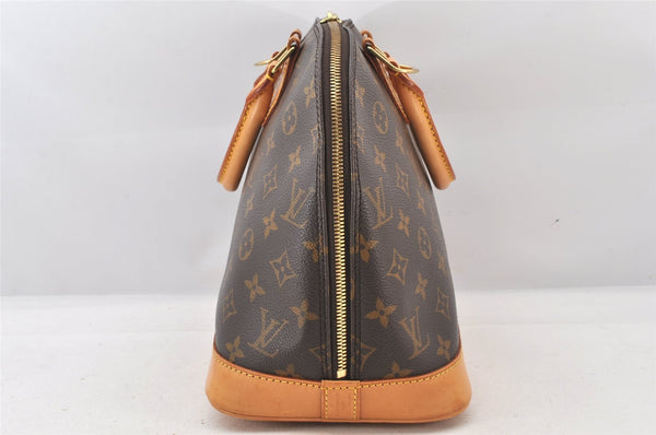 Authentic Louis Vuitton Monogram Alma Hand Bag Purse M51130 LV 6366K