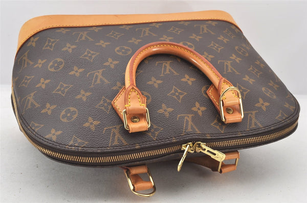Authentic Louis Vuitton Monogram Alma Hand Bag Purse M51130 LV 6366K