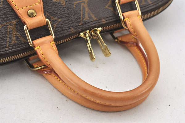 Authentic Louis Vuitton Monogram Alma Hand Bag Purse M51130 LV 6366K