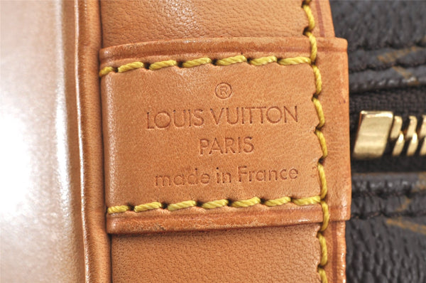 Authentic Louis Vuitton Monogram Alma Hand Bag Purse M51130 LV 6366K