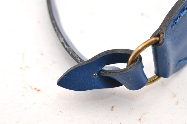 Authentic Louis Vuitton Epi Pochette Accessoires Pouch Blue M52945 LV Junk 6367I