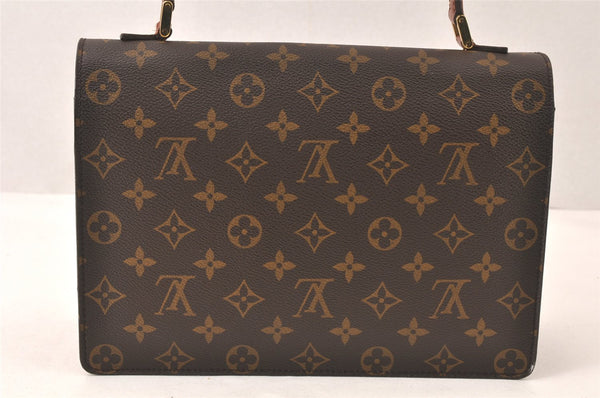 Authentic Louis Vuitton Monogram Concorde Hand Bag Purse M51190 LV 6367K