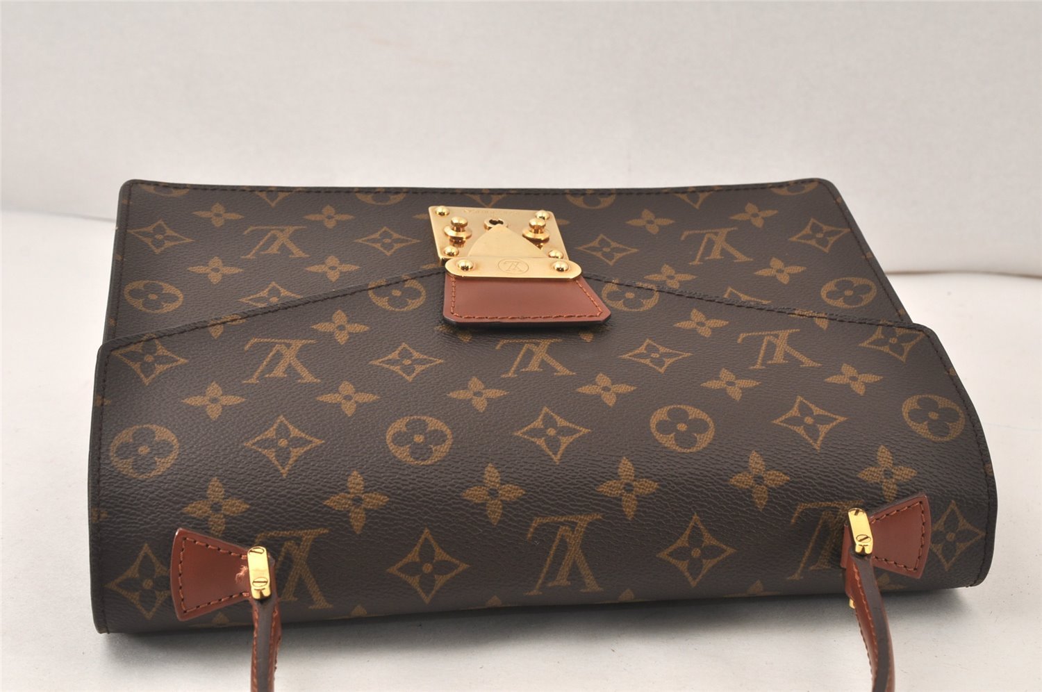 Authentic Louis Vuitton Monogram Concorde Hand Bag Purse M51190 LV 6367K