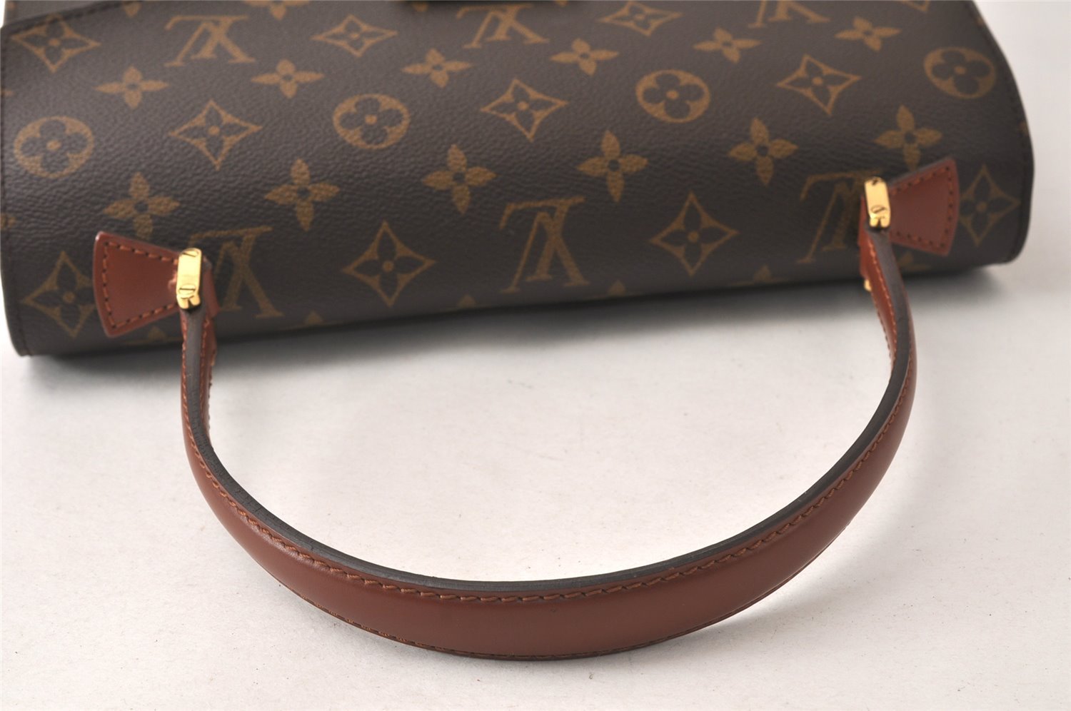 Authentic Louis Vuitton Monogram Concorde Hand Bag Purse M51190 LV 6367K