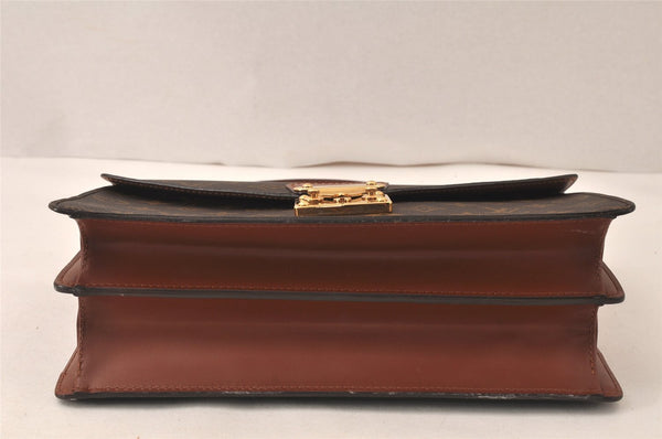 Authentic Louis Vuitton Monogram Concorde Hand Bag Purse M51190 LV 6367K
