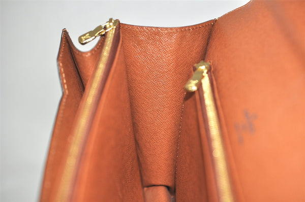 Authentic Louis Vuitton Monogram Concorde Hand Bag Purse M51190 LV 6367K