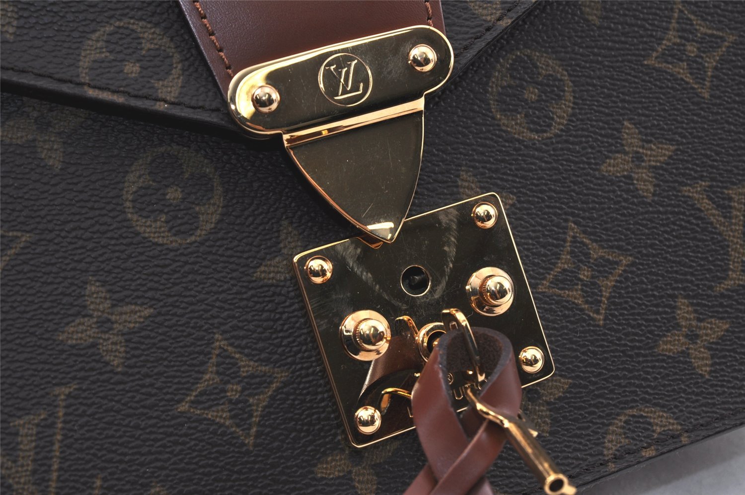 Authentic Louis Vuitton Monogram Concorde Hand Bag Purse M51190 LV 6367K