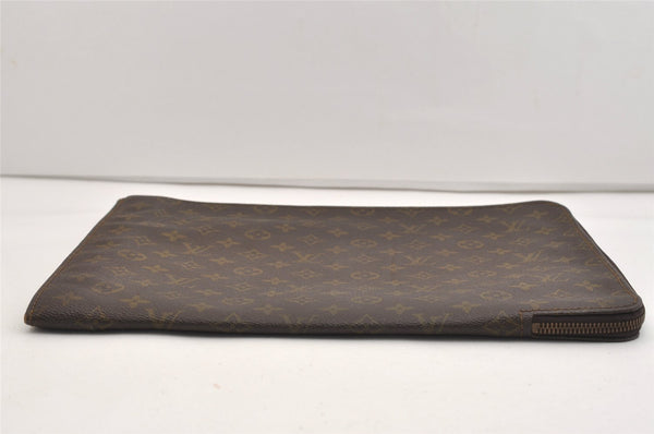 Authentic Louis Vuitton Monogram Poche Documents Document Case Old Model 6368J