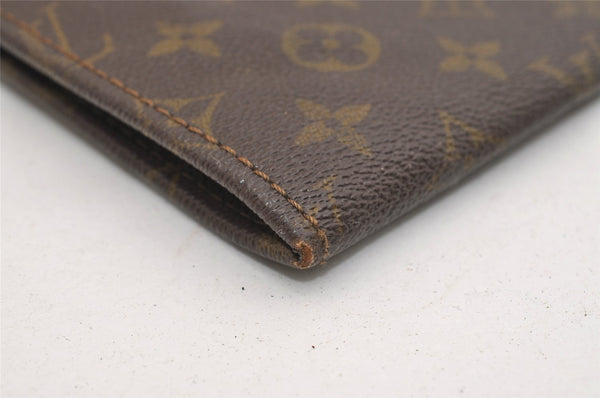 Authentic Louis Vuitton Monogram Poche Documents Document Case Old Model 6368J