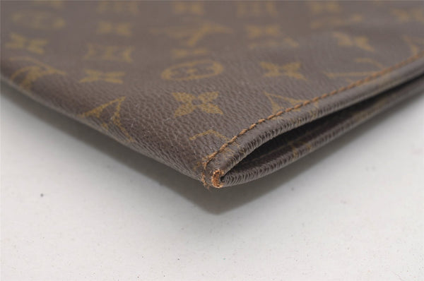 Authentic Louis Vuitton Monogram Poche Documents Document Case Old Model 6368J