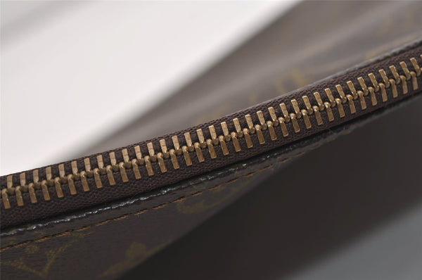 Authentic Louis Vuitton Monogram Poche Documents Document Case Old Model 6368J