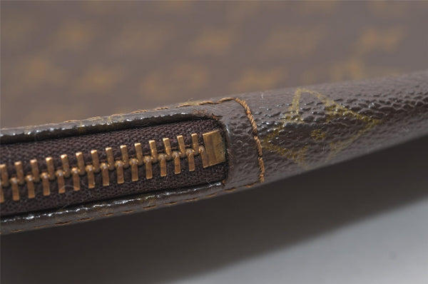 Authentic Louis Vuitton Monogram Poche Documents Document Case Old Model 6368J