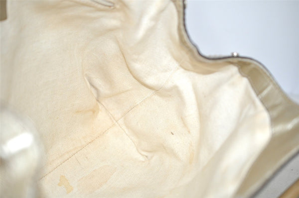 Authentic GUCCI Sukey Shoulder Tote Bag GG Canvas Leather 211944 Brown 6370I