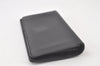 Authentic Louis Vuitton Taiga Portefeuille Brazza Wallet Black M32572 LV 6370K