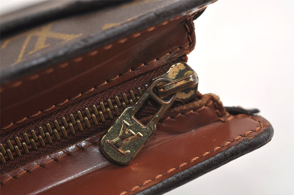 Authentic Louis Vuitton Monogram Pochette Homme Clutch Hand Bag M51795 LV 6371J