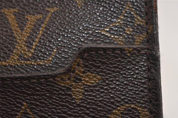 Authentic Louis Vuitton Monogram Pochette Homme Clutch Hand Bag M51795 LV 6371J