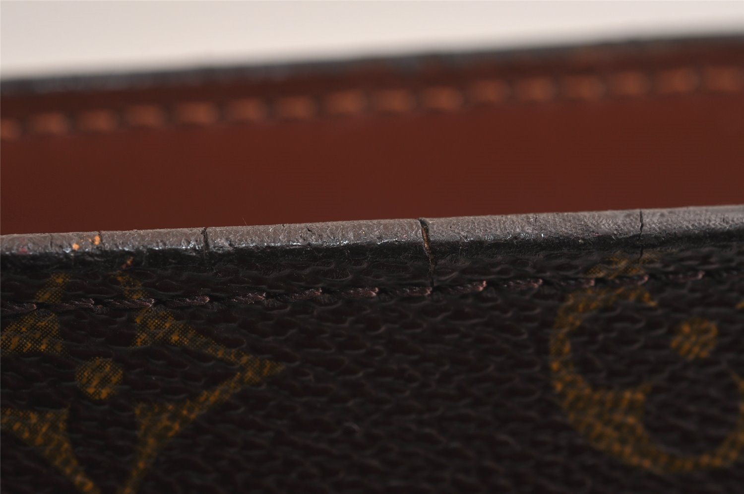 Authentic Louis Vuitton Monogram Pochette Homme Clutch Hand Bag M51795 LV 6371J