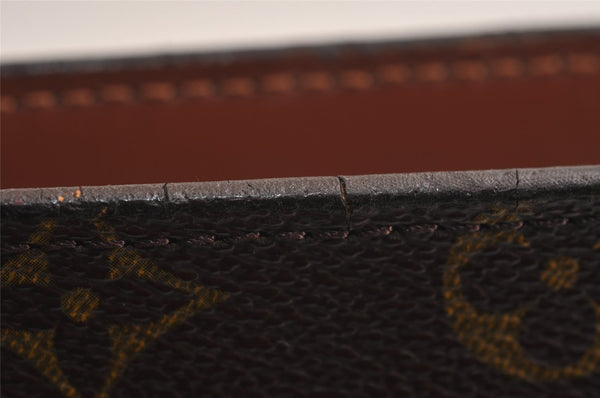 Authentic Louis Vuitton Monogram Pochette Homme Clutch Hand Bag M51795 LV 6371J