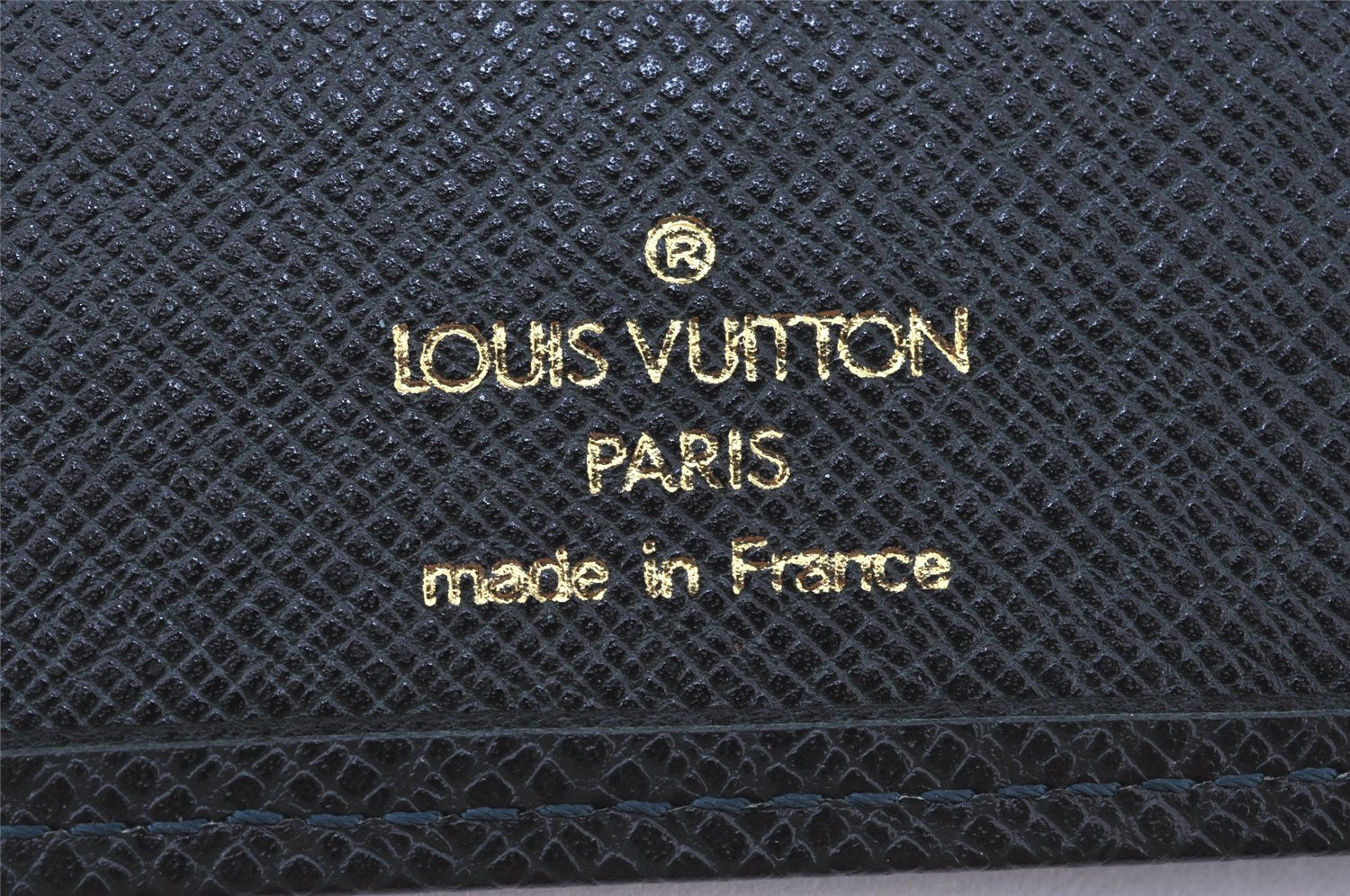 Auth Louis Vuitton Taiga Porte Chequier Cartes Credit Wallet M30414 Green 6371K