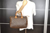 Authentic Louis Vuitton Monogram Speedy 30 Hand Boston Bag M41526 LV 6372I